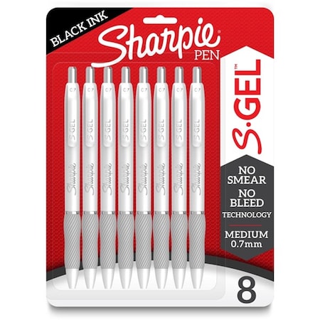 Sharpe Manufacturing Sharpie 0.7 mm Point S-Gel Pens, Red, 4PK SAN2169763